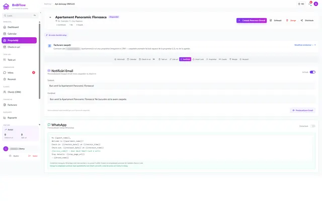 BnBFlow: Property · notifications