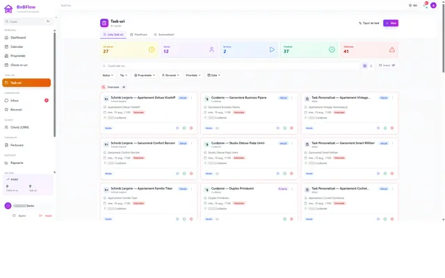 BnBFlow: Tasks