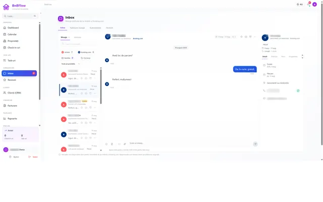 BnBFlow: Inbox