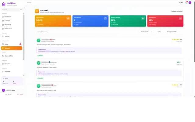 BnBFlow: Reviews